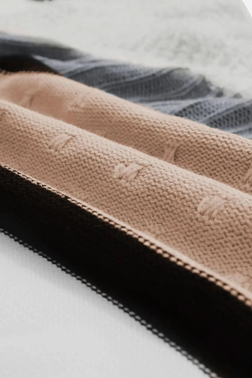 Chic plus size apricot sweater dress - Love Salve